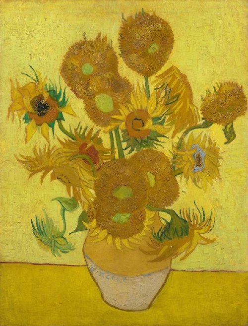The Sunflowers by Vincent Van Gogh